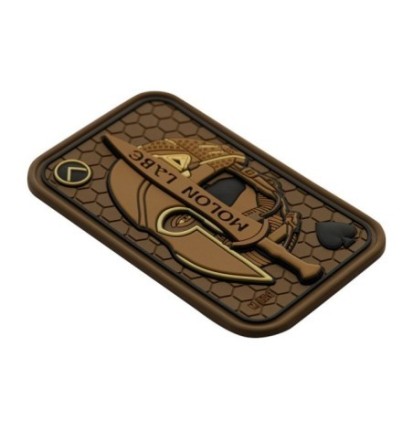 Nášivka M-Tac Molon Labe Ace 3D - coyote