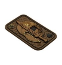 Nášivka M-Tac Molon Labe Ace 3D - coyote