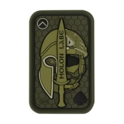 Nášivka M-Tac Molon Labe Ace 3D - olivová