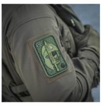 Nášivka M-Tac Molon Labe Ace 3D - olivová