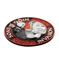 Nášivka M-Tac Sons of Odin 3D - červená-čierna