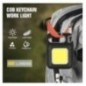 LED svietidlo na batériu E-Smarter 500 lm - čierna LED svietidlo na batériu E-Smarter 500 lm - čierna