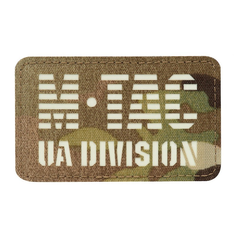 Nášivka M-Tac UA Division Laser Cut Glow - multicam Nášivka M-Tac UA Division Laser Cut Glow - multicam