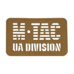 Nášivka M-Tac UA Division Laser Cut - coyote