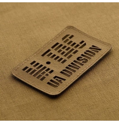 Nášivka M-Tac UA Division Laser Cut - coyote
