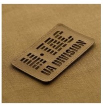 Nášivka M-Tac UA Division Laser Cut - coyote