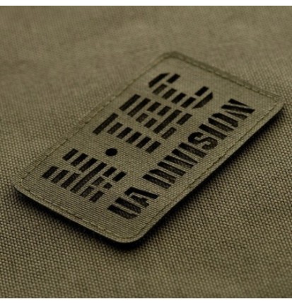 Nášivka M-Tac UA Division Laser Cut - olivová