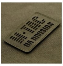 Nášivka M-Tac UA Division Laser Cut - olivová