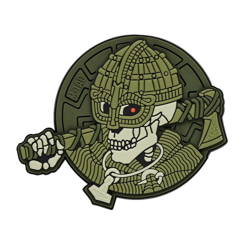 Nášivka M-Tac Undead Viking 3D - olivová Nášivka M-Tac Undead Viking 3D - olivová