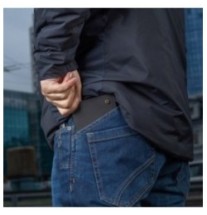 Peňaženka M-Tac Slim Elite - čierna