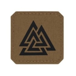 Nášivka M-Tac Valknutý Laser Cut - coyote-čierna