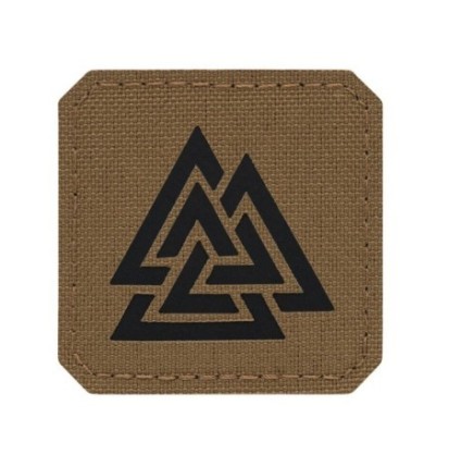 Nášivka M-Tac Valknutý Laser Cut - coyote-čierna
