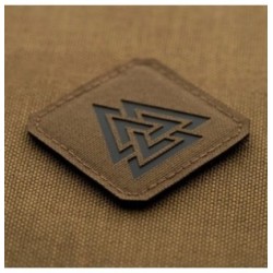 Nášivka M-Tac Valknutý Laser Cut - coyote-čierna
