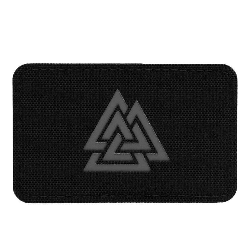 Nášivka M-Tac Valknut Horizontal Laser Cut - čierna-sivá Nášivka M-Tac Valknut Horizontal Laser Cut - čierna-sivá