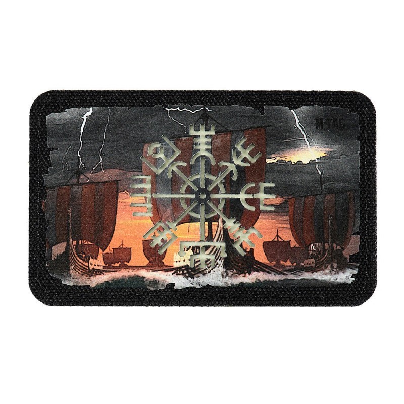 Nášivka M-Tac Walknut Vegvisir Drakkar - farebná Nášivka M-Tac Walknut Vegvisir Drakkar - farebná