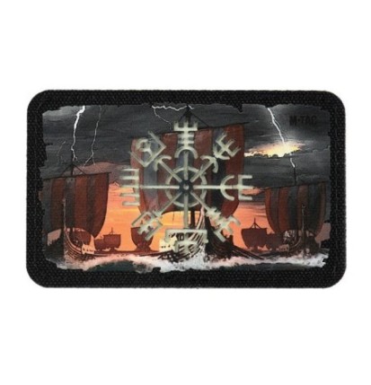 Nášivka M-Tac Walknut Vegvisir Drakkar - farebná