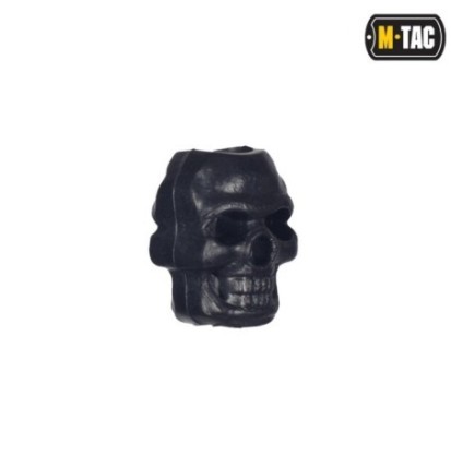 Brzdička na šnúrku M-Tac Skull Stopper 1 ks - čierna