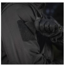Nášivka M-Tac Spartan Helmet Emb - čierna-farebná