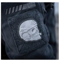 Nášivka M-Tac Operator 3D - sivá