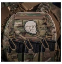 Nášivka M-Tac Operator 3D - biela