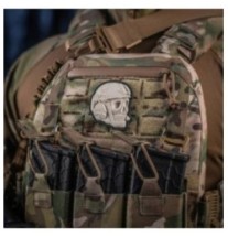 Nášivka M-Tac Operator 3D - biela