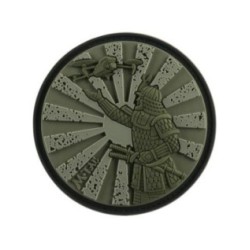 Nášivka M-Tac Way of The Samurai 3D - olivová