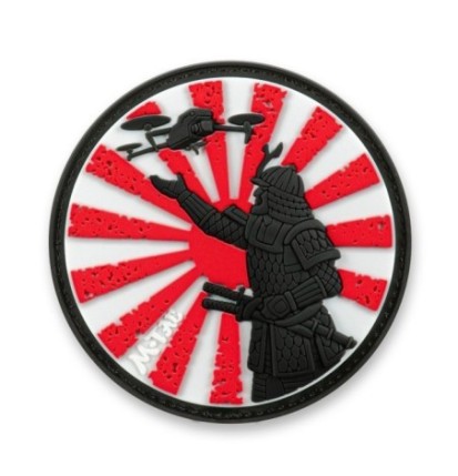 Nášivka M-Tac Way of The Samurai 3D - červená-biela