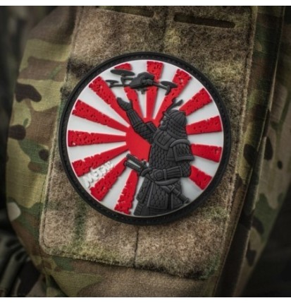 Nášivka M-Tac Way of The Samurai 3D - červená-biela