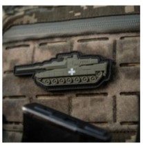 Nášivka M-Tac Tank Symbol Cross - olivová