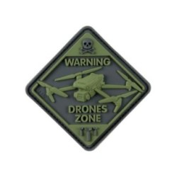 Nášivka M-Tac Drone Zone 3D - olivová-čierna