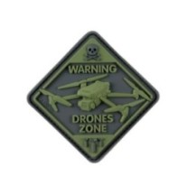 Nášivka M-Tac Drone Zone 3D - olivová-čierna