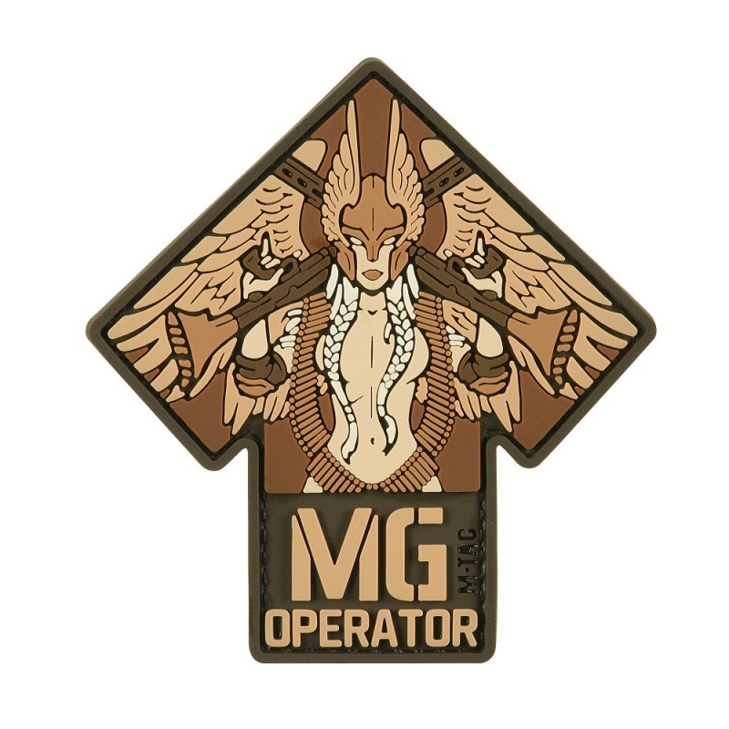 Nášivka M-Tac MG Operator - coyote Nášivka M-Tac MG Operator - coyote