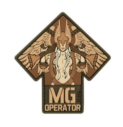 Nášivka M-Tac MG Operator - coyote