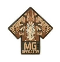 Nášivka M-Tac MG Operator - coyote