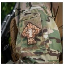 Nášivka M-Tac MG Operator - coyote