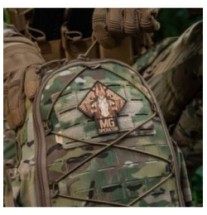Nášivka M-Tac MG Operator - coyote