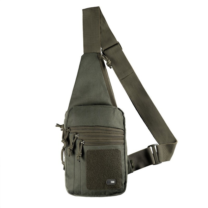 Batoh cez rameno M-Tac Bag Shoulder Chest Velcro - olivový Batoh cez rameno M-Tac Bag Shoulder Chest Velcro - olivový