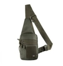 Batoh cez rameno M-Tac Bag Shoulder Chest Velcro - olivový