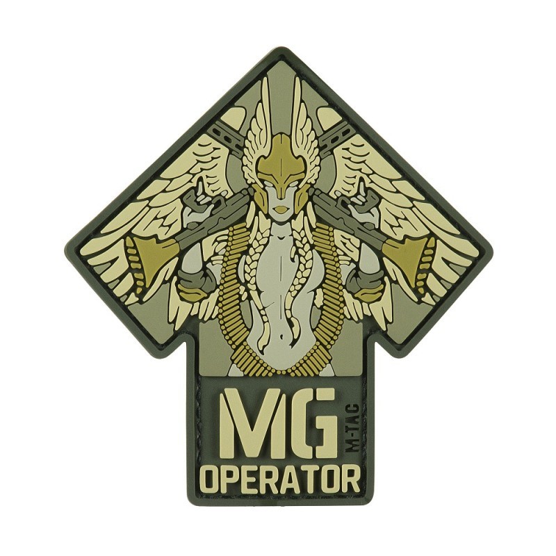 Nášivka M-Tac MG Operator - olivová Nášivka M-Tac MG Operator - olivová