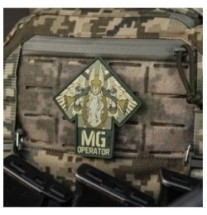 Nášivka M-Tac MG Operator - olivová