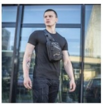 Batoh na zbraň M-Tac Sling Pištoľ Bag Elite Hex - multicam black