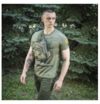 Batoh na zbraň M-Tac Sling Pištoľ Bag Elite Hex - multicam-olivový