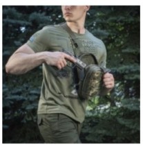 Batoh na zbraň M-Tac Sling Pištoľ Bag Elite Hex - multicam-olivový