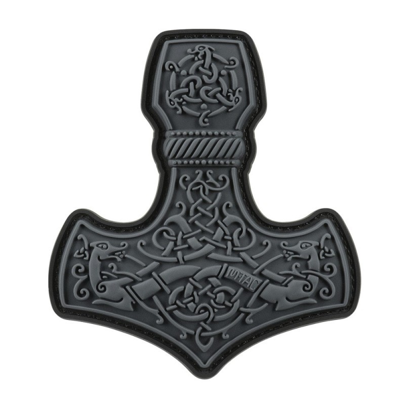 Nášivka M-Tac Mjölnir - sivá