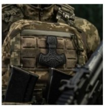Nášivka M-Tac Mjölnir - sivá