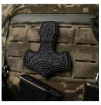 Nášivka M-Tac Mjölnir - sivá