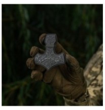 Nášivka M-Tac Mjölnir - sivá