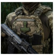 Nášivka M-Tac Mjölnir - olivová