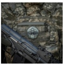 Nášivka helma M-Tac Emoji 20 - multicam