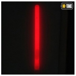Svietiaca tyčinka M-Tac Light Glow Stick 15 cm - červená